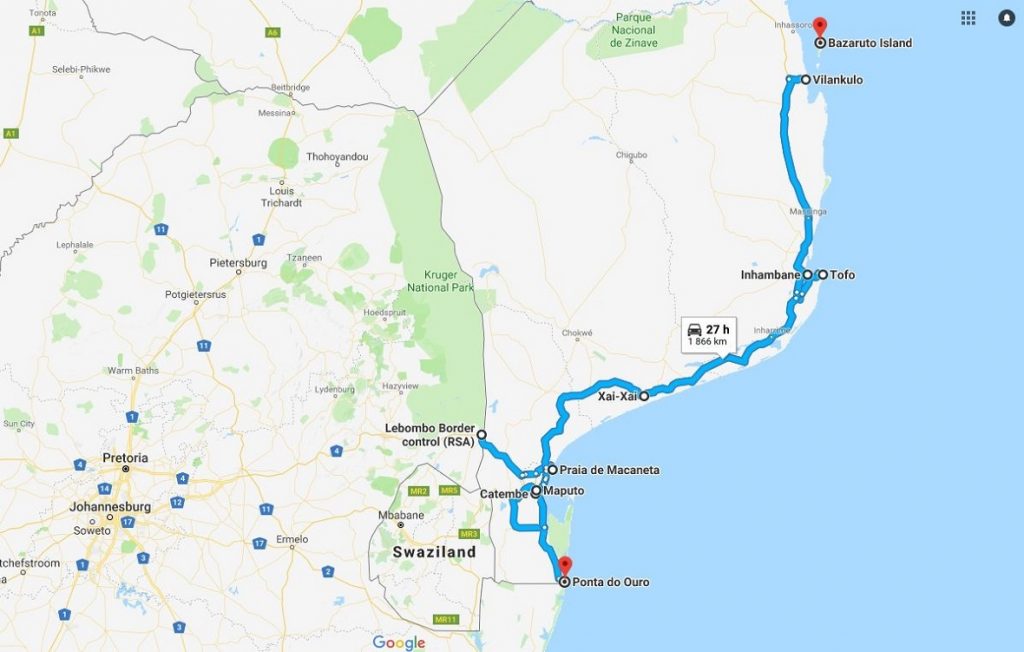 De Bazaruto à Ponta Do Ouro : Roadtrip au sud du Mozambique ...