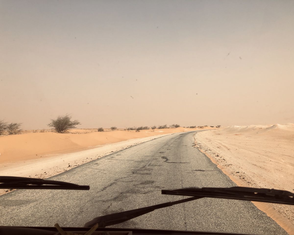les routes Mauritaniennes