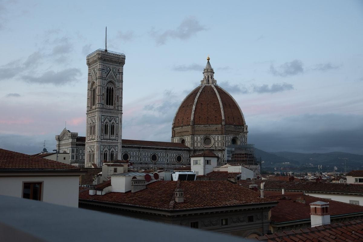 Rooftop coucher de soleil Florence - Toscanino