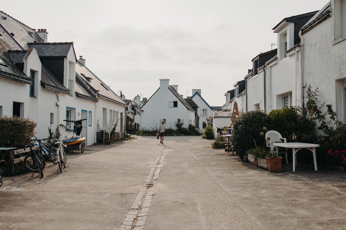 Bourg village Houat - Lilytoutsourire