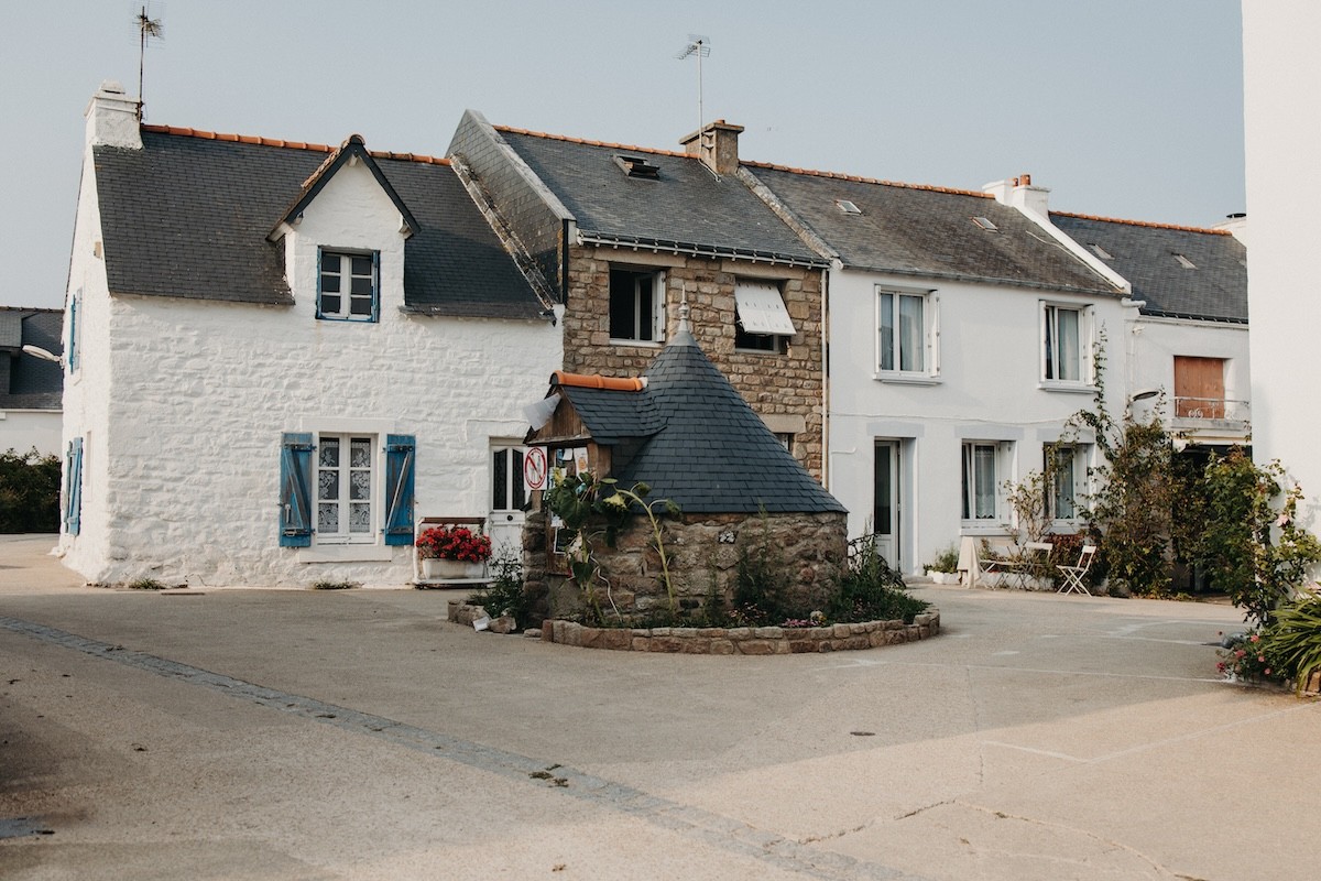 Bourg village Houat - Lilytoutsourire