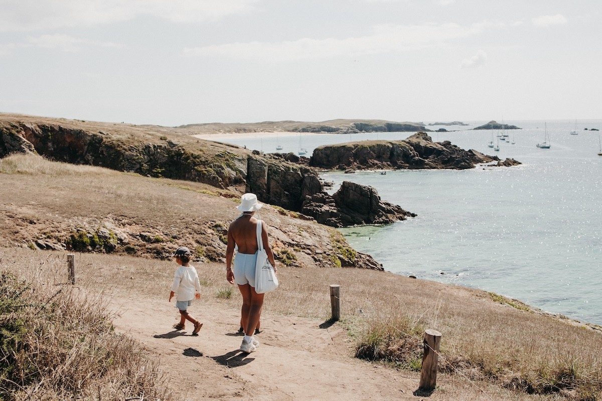 Faire le tour de l'île d'Houat - sentier côtier randonnée - Lilytoutsourire
