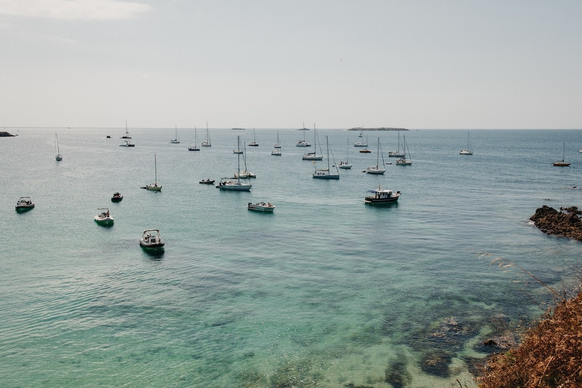 Se baigner à l'île d'Houat - Lilytoutsourire