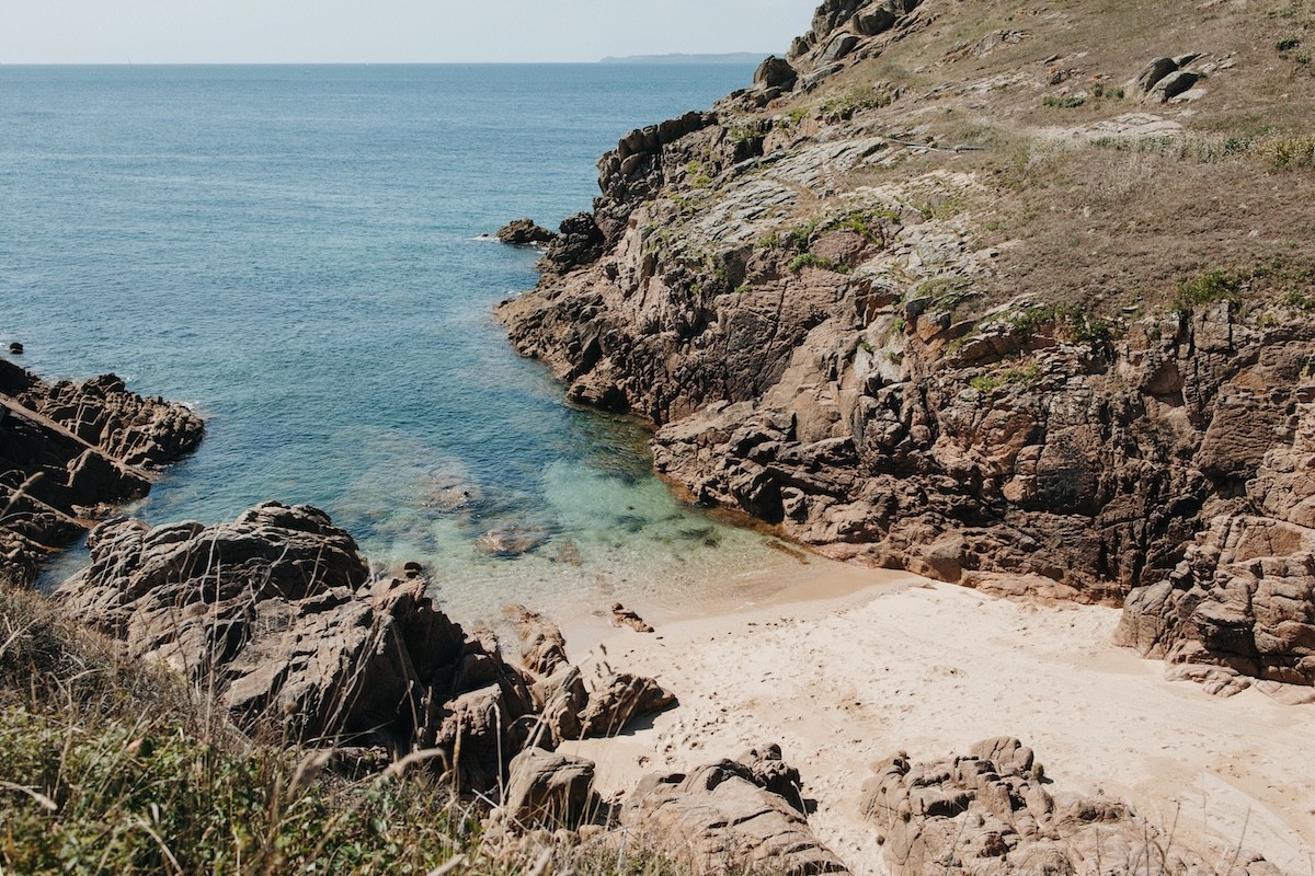 Se baigner à l'île d'Houat - Lilytoutsourire