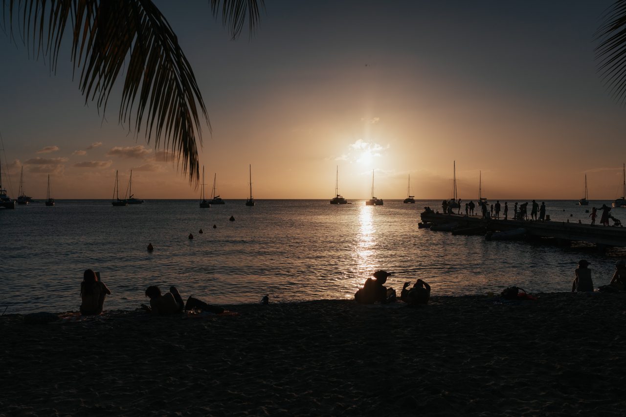 Coucher de soleil Anse d'Arlet x Lilytoutsourire